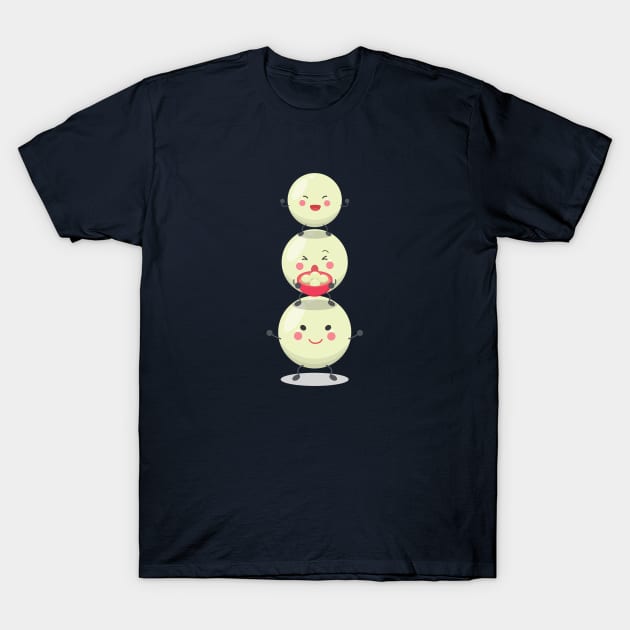 Dumplings In Action T-Shirt by naeshaassociates@gmail.com